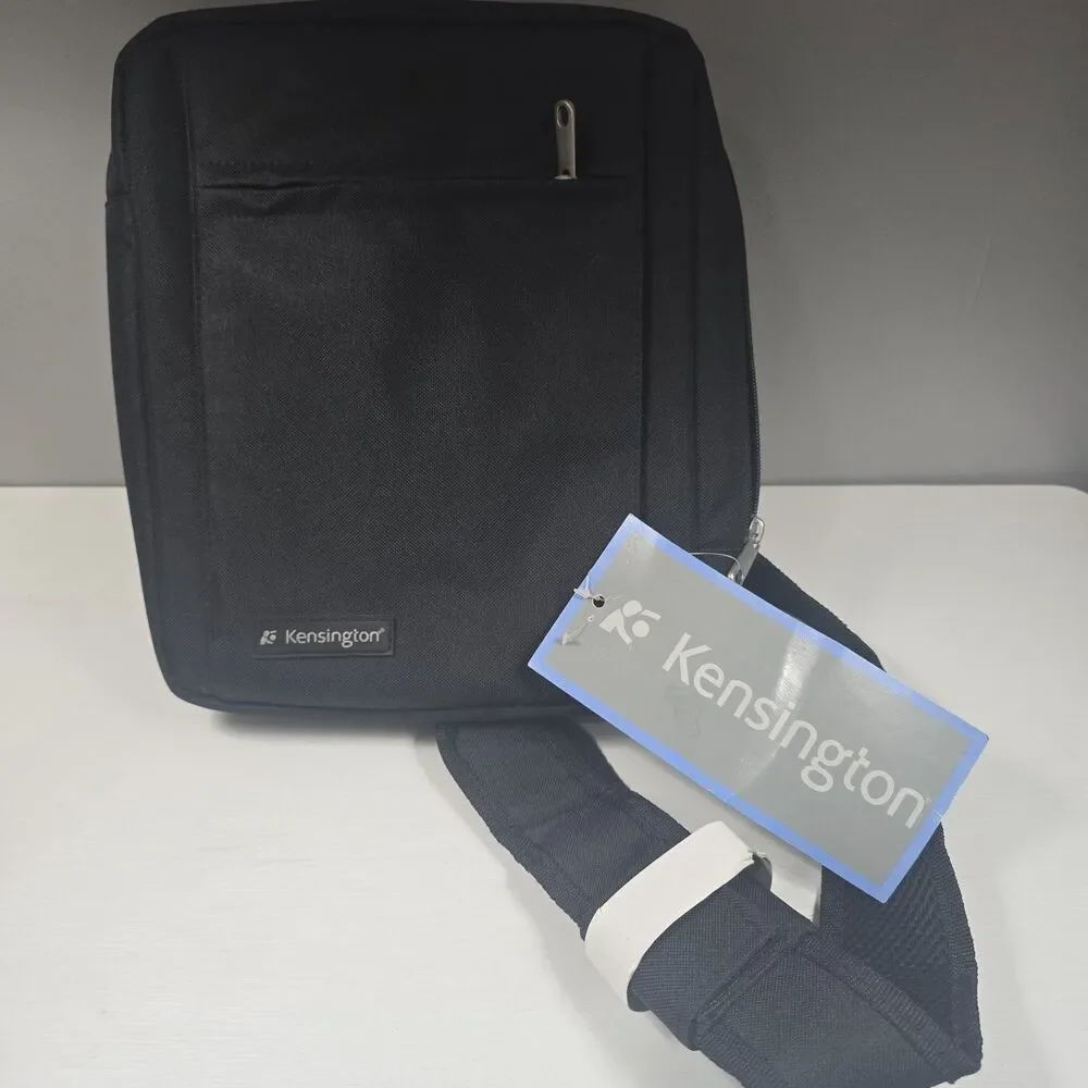NEW Kensington Computer Shoulder Bag Sling Black K62571